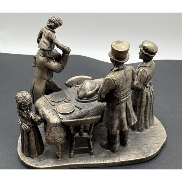 Tudor Mint Company A Christmas Carol Happy Ending Pewter Signed 1137 of 5000 - Picture 4 of 9